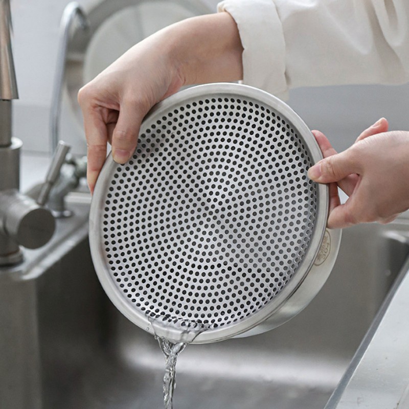 304 Stainless Steel Colander Bowl Set Large Capacity Versatile Stainless