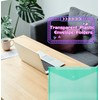 12 pcs Plastic File Folders, A4 Paper Size Waterproof File