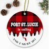 Port St. Lucie, FL Christmas Ornaments Port St. Lucie is