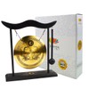 Gong with Beater Portable Brass Gong Small Tamtam Gong H1303