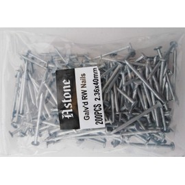 Astone galvanised Round Nails (200, 40mm)