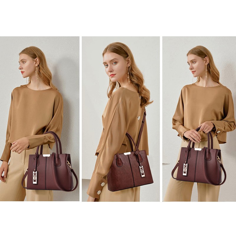 CHICAROUSAL - Bolsos y bolsos para mujer, bandolera de piel
