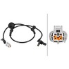 HELLA 6PU 230 040-211 Sensor, wheel speed - 2-pin connector
