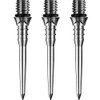 Mission Titan Pro Grooved Conversion Tips, Silver, 26 mm