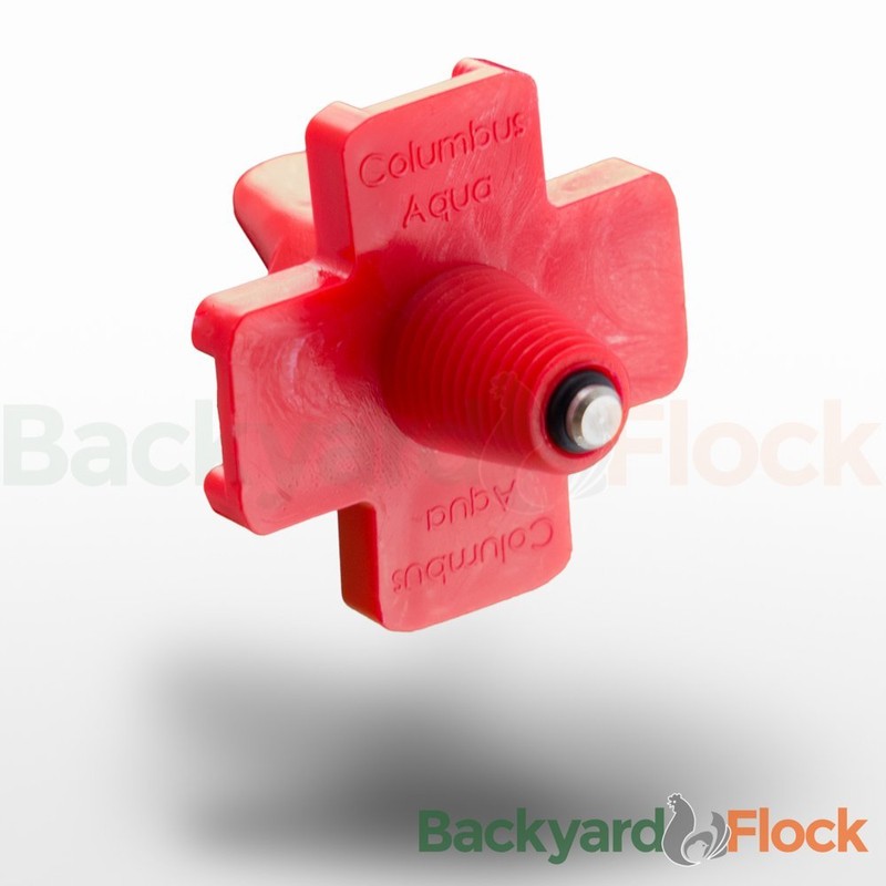 Backyard Flock Horizontal Poultry Nipple Drinkers