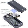 M.2 NVMe SSD 2230 Case 10 Gbps, RIITOP Small M.2