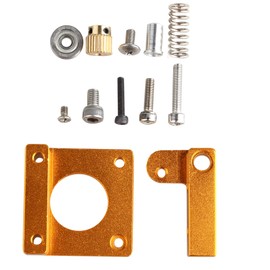 Jopto MK8 Bowden Extruder Accessories Short Handle 3D Printer Parts MK8 Extruder Aluminum Frame MK8 Extruder Drive DIY Kit for Reprap Delta Prusa i3 3D Printer