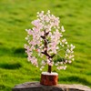 YUVDIPR Rose Quartz Tree, Gemstone Tree, Healing Crystals and Stones,