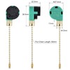 sourcing map Pull Chain Switch 3 Speed 4 Wire Replacement