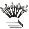 EZONEDEAL 5 Pcs Drill Bit Set, 16mm/ 18.5mm/ 20mm/ 25m/