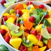 Cocktail Picks, 100PCS Toothpicks for Appetizers, Appetizing Skewers for Fruits