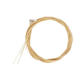 4 String Bass Guitar Strings Set,Electric Bass 4 Strings Replacement Set with Small Ball Ends,4 String Bass Instrument Accessories,Carbon Steel Brass Easy Install Bass Accessories