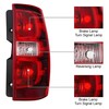 corkiauto Tail Lights Assembly Rear Brake Lamp Compatible with 2007-2014
