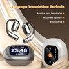 AI Language Translation Earbuds, Bluetooth 5.4 Headphones Translator for 144