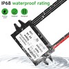 2-Pack 12V 24V DC to 5V 3A USB Female DC