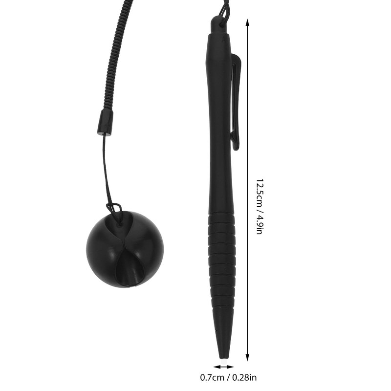Sewroro 2pcs Resistive Stylus Pen for Touchscreen with Spring Rope