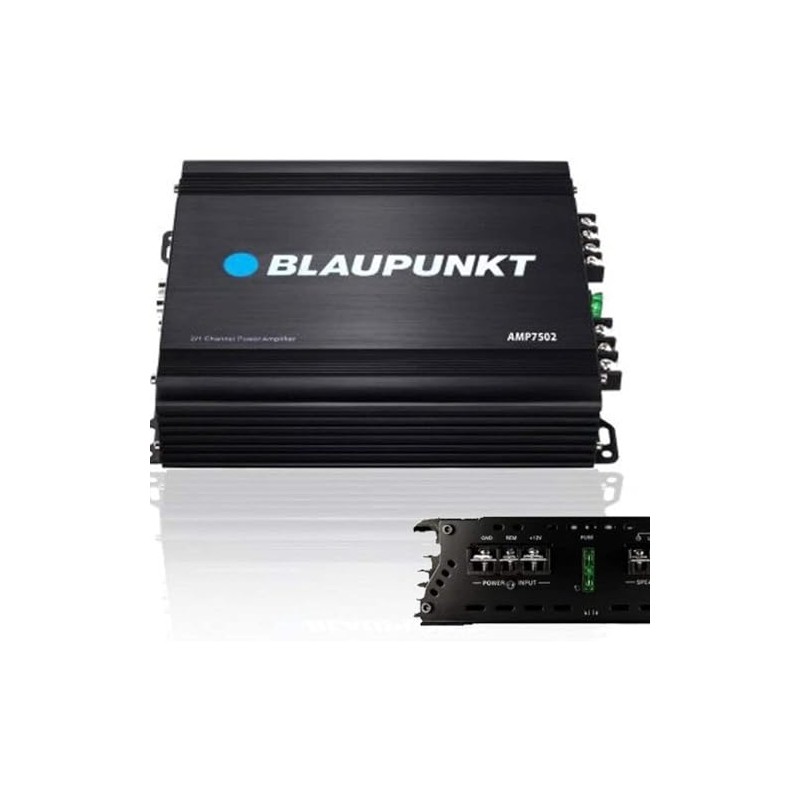 Blaupunkt AMP-7502PRO 750W 2-Channel Amplifier Class AB - Compact Slim