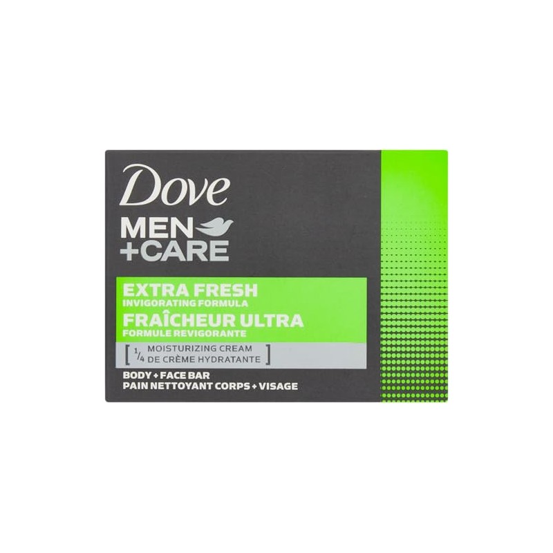 Dove Men+Care Extra Fresh Bar Soap, 100g, Pack of 4,
