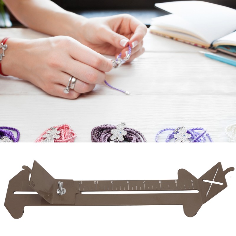 Paracord Bracelet Weaving Jig Kit Stainless Steel Wristband Maker DIY