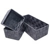 Clay Roberts Storage Baskets, 3 Pack, Grey, Small Storage Baskets