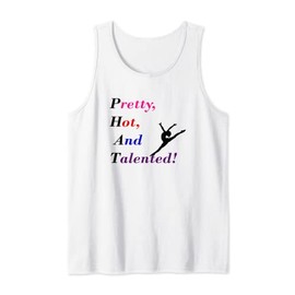 Hübsches, heißes und talentiertes Übungs-T-Shirt Tank Top