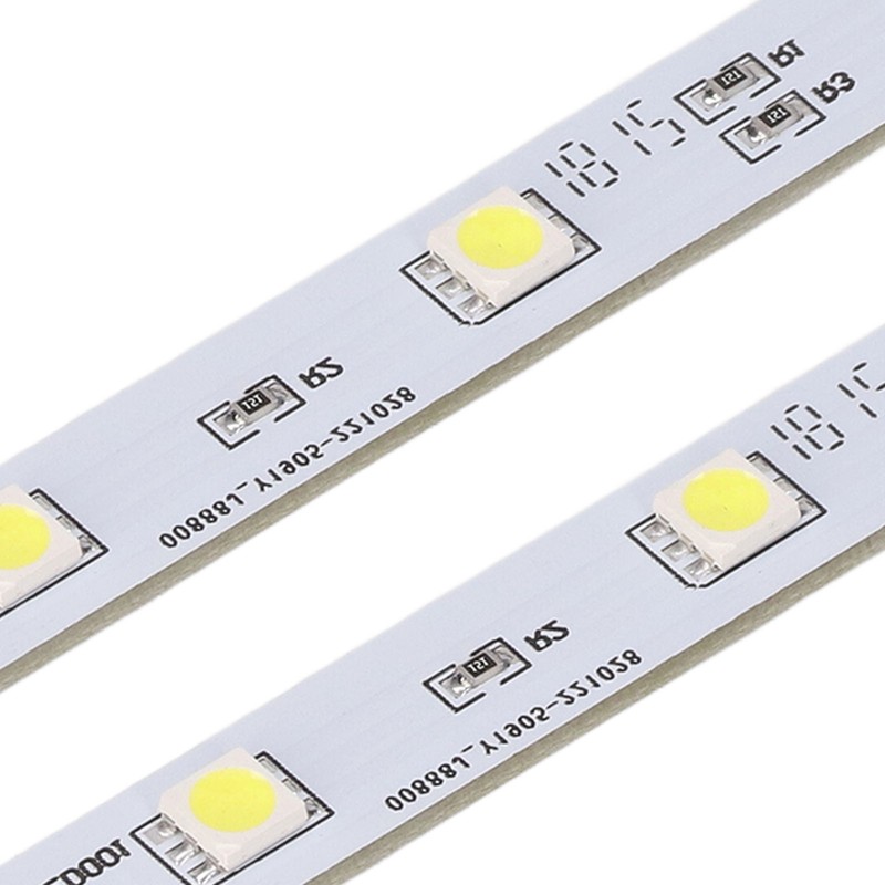 2Pcs Refrigerator LED Light Board White Eyes Friendly Freezer LED