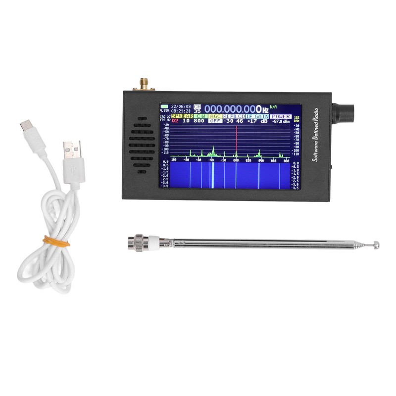 DSP SDR Radio Receiver 4.3 Inch Touch Screen 100KHz To