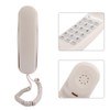 Wall Telephone, TC990 Wired Landline Telephone Beige Table Mount Wall