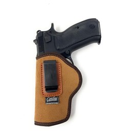 Cardini Leather | Premium Combo OWB/IWB Nylon Holster for Concealed Carry | Fits Ruger SR45, Colt 1911 4", Beretta PX4 Storm, CZ 75 B, S&W 1911 SC/E-Series, Kimber 1911, Taurus 380 PT 58 S Holster