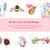 Lola Design - Valentine’s Day Cards - Blank Cards and