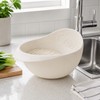 Rice Washing Strainer for Kitchen Use – Plastic Drainage Sieve