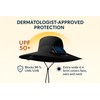 SolarCool Wide Brim Sun Hat with Dual Solar Fans, UPF
