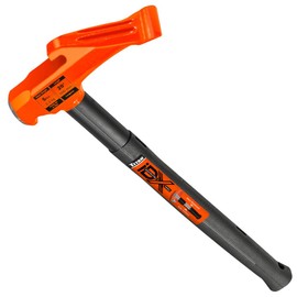 Titan iDX 63625 5lb Tire Bead Breaker Hammer with 20" Indestructible Handle Reinforced with Steel Locking Plates & Steel Bars, Vulcanized Rubber Grip, Overstrike Protection