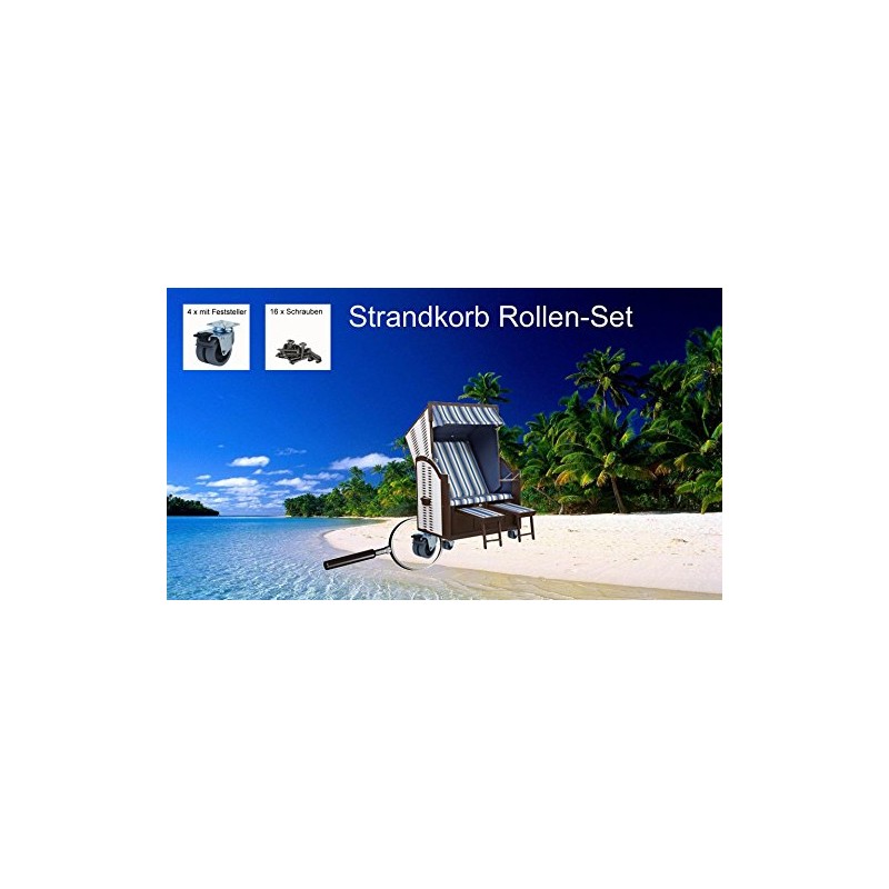 Beach Chair Wheels 1 Set (111100520580 4 x Castors with