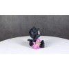 Furry Bones Basheera Voodoo Skeleton With Pink Panther Doll Figurine