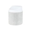 KEYPOWER Bling Rhinestone Mini Plastic Trash Can Cute Small Waste