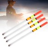 10 pcs Durable Plastic Fishing Floats Bobber Stick Tube Multi