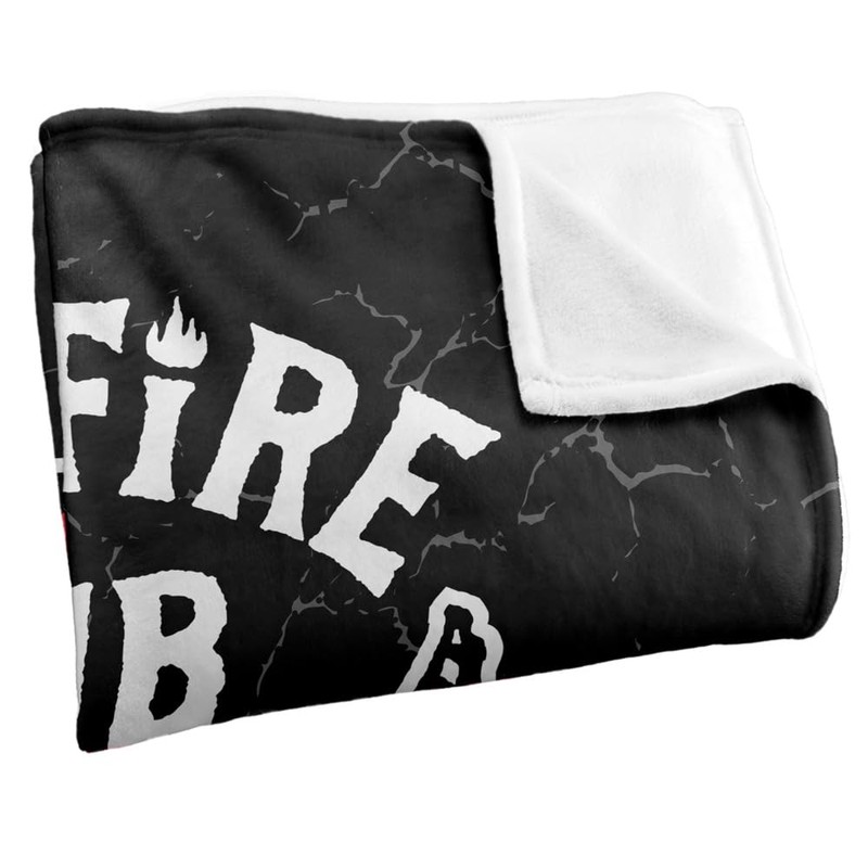 Stranger Things HELLFIRE CLUB LOGO Silky Touch Super Soft Throw