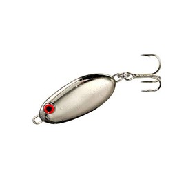 Bomber Lures B88MO Slab Spoon Lure (Plain Metachrome, 7/8 oz)