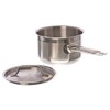 Update International SSP-2 Stainless Steel Sauce Pan with Cover, 2-Quart,