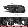 JSBOYAT Halogen Headlight Assembly for 2009-2012 Toyota Rav4 Driver and