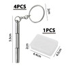 4 Piece Mini Eyeglass Screwdriver with 1 Piece Storage Box,