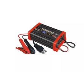 VMAXTANKS BC8S1210A 12V 10A SMART CHARGER comp with VMAX Solar Series AGM SLR60-SLR155