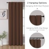 CUCRAF Brown Blackout Curtains 52X84 Pack Of 2 Thermal Insulated