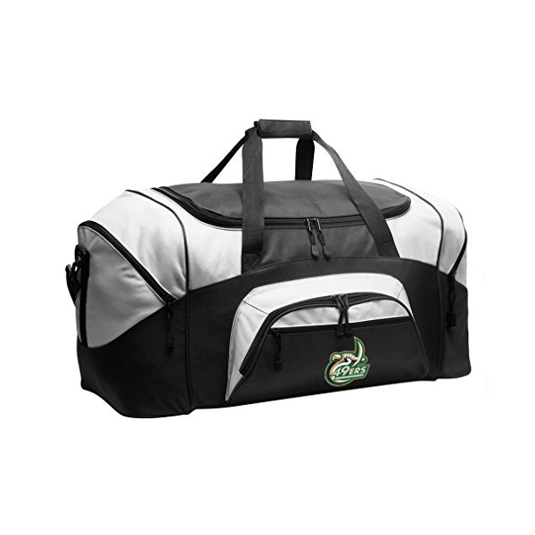 Large University of North Carolina Charlotte Duffel Bag UNCC Suitcase