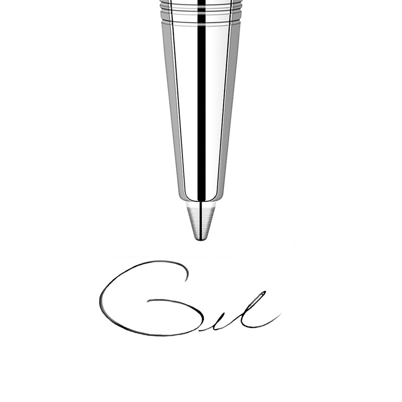 PARKER Quink Gel Ballpoint Pen Refills 0.5mm Fine Point Black