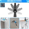 Hammrit 20 Foot High Reach Ceiling Duster Kit 3.6-12ft Extendable