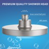 High Pressure Rain Shower Head, 6 Inch Round Fixed Shower