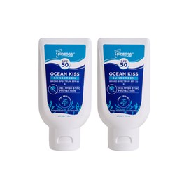 Seavenger Ocean Kiss Reef-Safe Sunscreen SPF 30-50 with Jellyfish Sting Protection (SPF 50), pack of 2