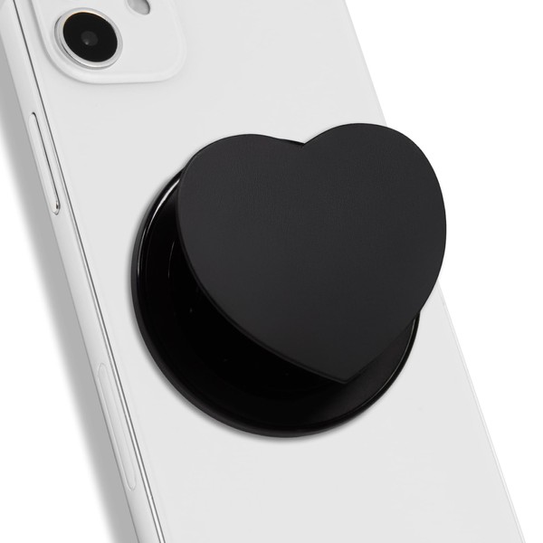 On The Grip Matt Black Collapsible Phone Grip & Stand